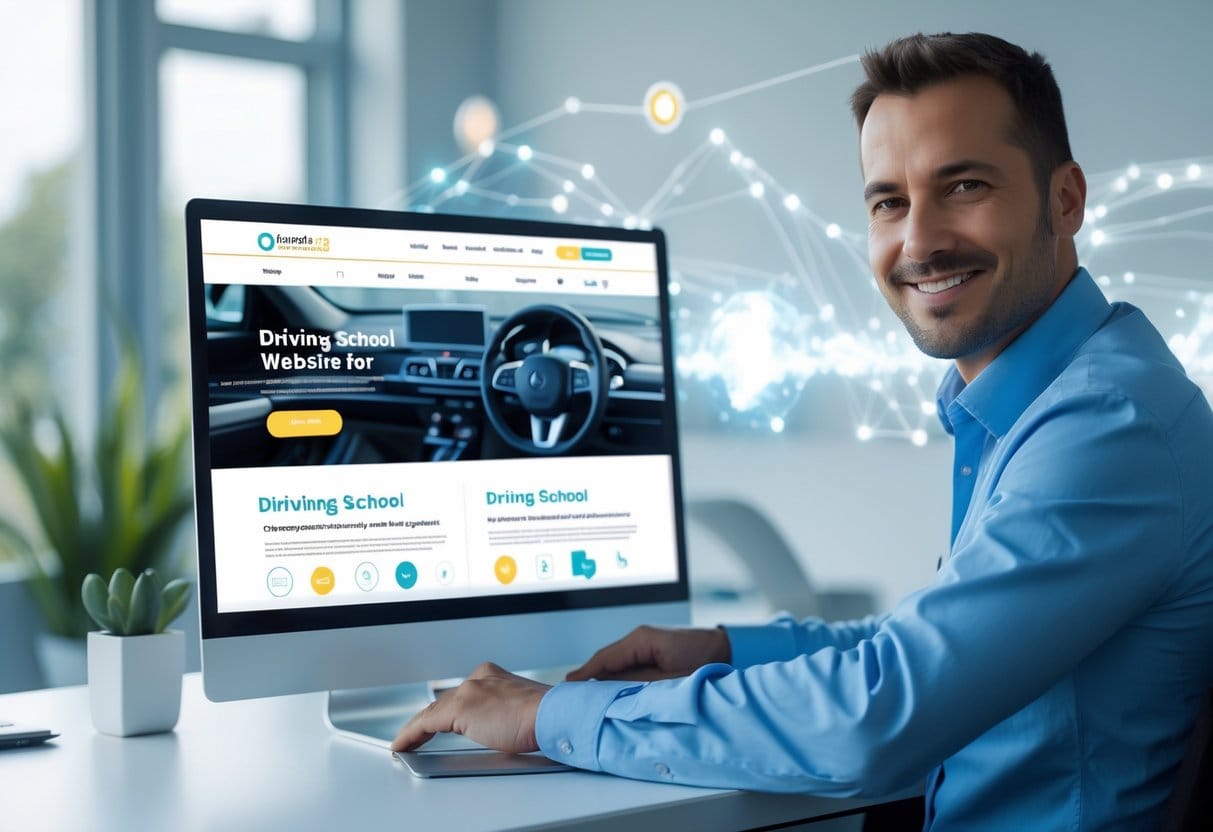 Sådan får din køreskole en hjemmeside der arbejder for dig døgnet rundt